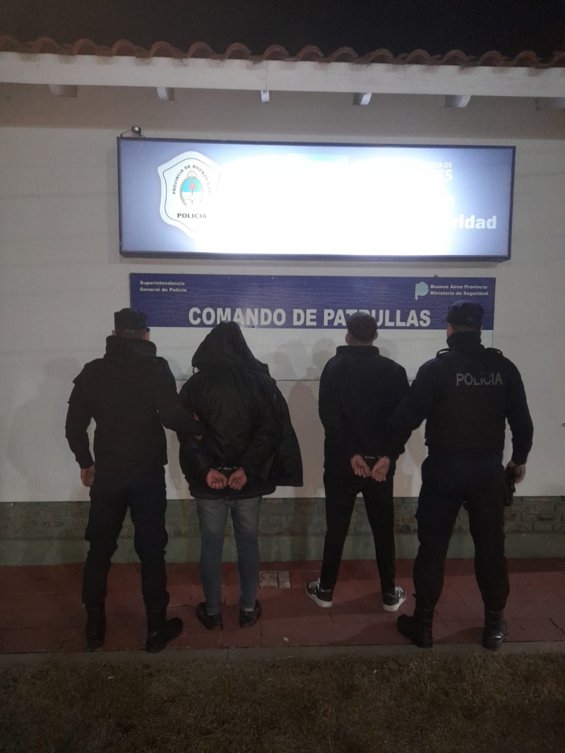 Cinco aprehendidos por distintos robos en la ciudad
